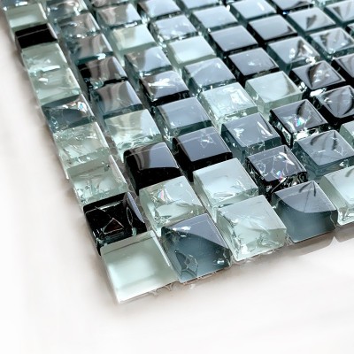 冰裂水晶玻璃马赛克 客厅餐厅背景墙 厨房卫生间马赛克瓷砖图5