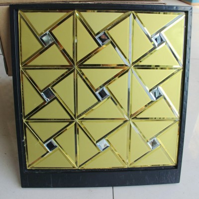 镜面艺术马赛克拼图批发 水晶玻璃电视防水背景墙厂家供应内墙砖图2