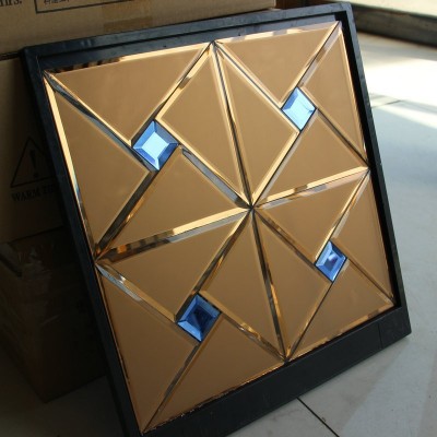 镜面墙砖客厅背景墙瓷砖防水中式背景墙厨房装修瓷砖批发图3