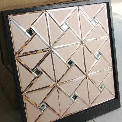 镜面墙砖客厅背景墙瓷砖防水中式背景墙厨房装修瓷砖批发图4