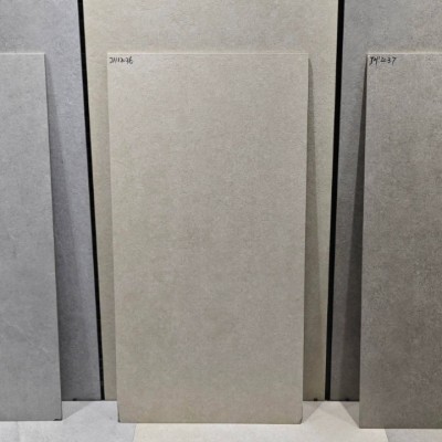 莱姆石瓷砖600x1200通体莫奈干粒模具面防滑地砖高档别墅地板砖