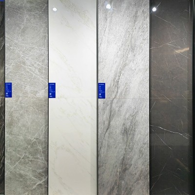 广东任意连纹密缝铺贴瓷砖600x1200简约客厅防滑地砖玻化砖图3