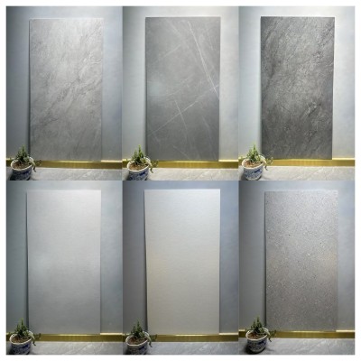 黑白大版大理石花纹工程砖90*180地砖别墅客厅商场足浴卫生间瓷砖图2