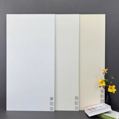 柔光白胚奶油黄瓷砖地砖600x1200客厅奶油白防滑地板砖800 x800图5