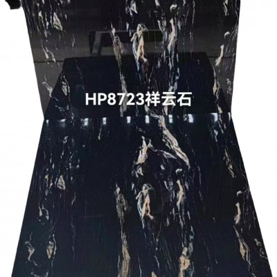 佛山供应黑白根大理石瓷砖800*800黑金花色地砖深啡网火凤仿古砖图4