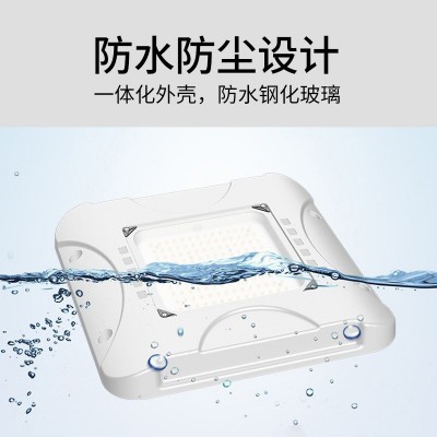大功率油站灯定制 工厂房仓库易燃爆油站方形三防防水尘led高棚灯图2