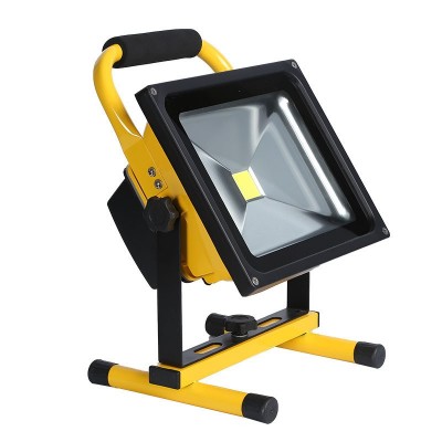 LED10W20W30W50W充电手提工作灯露营户外投光灯锂电池移动灯定制图5
