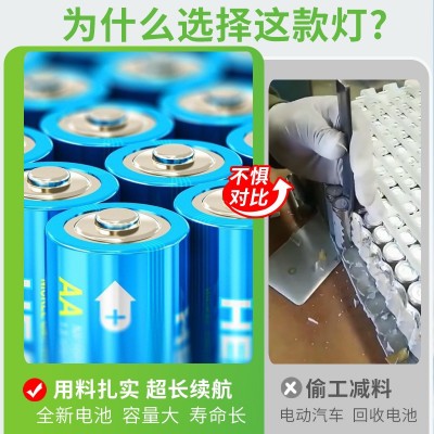 摆摊夜市太阳能充电照明灯便携移动户外停电应急工地LED露营灯图4
