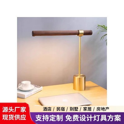 工厂批发LED台灯卧室酒店床头创意装饰灯北欧简约艺术台灯