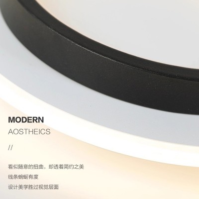 跨境创意入户过道现代简约吸顶灯led走廊玄关衣帽间楼梯阳台灯具图4