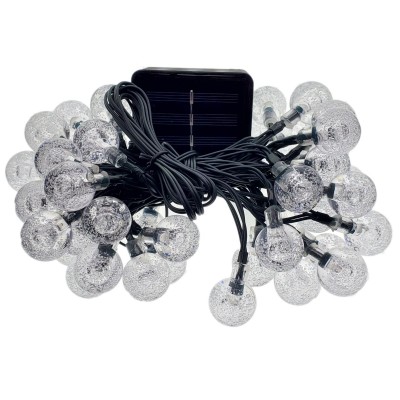工厂批发太阳能灯串 星星灯串灯庭院装饰灯户外彩灯气泡球灯图5