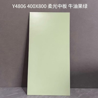 佛山全瓷柔光素色瓷砖400x800商场卫生间防滑耐磨纯色中板仿古砖图4