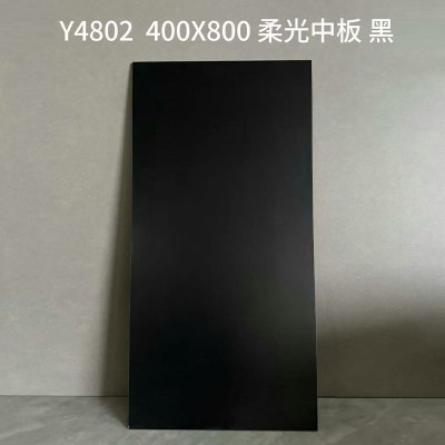 佛山全瓷柔光素色瓷砖400x800商场卫生间防滑耐磨纯色中板仿古砖图2