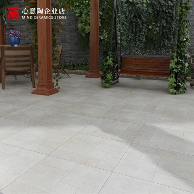 莱姆石地砖600x600户外花园文化石别墅室外防滑阳台瓷砖庭院砖图2