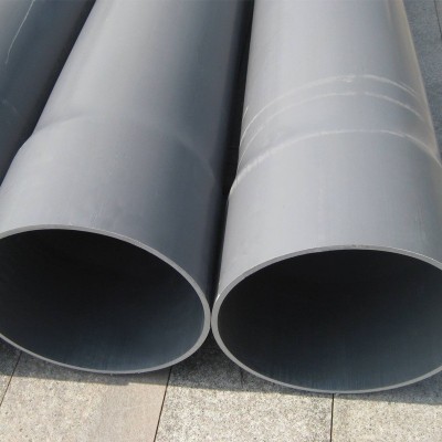 PVC农田灌溉管 灰色园林灌溉管 地埋绿化园林水管 打孔灰色滴管管图4