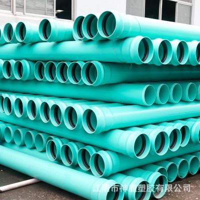 厂家现货批发 PVC-UH低压排污排水管材 口径规格多样 可供选购图3