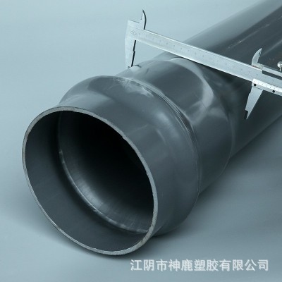 厂家 PVC-U给水管白灰色农业灌溉养殖工业供水管材 生活排水管图2