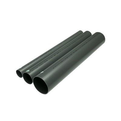 厂家 PVC-U给水管白灰色农业灌溉养殖工业供水管材 生活排水管图5