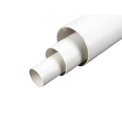 现货供应pvc排水管通风管市政雨水排污管道下水管大口径排污管材图5