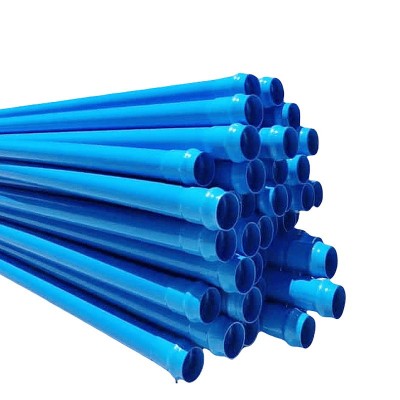 pvc-o给水管道太极蓝 高压压力给水管 蓝色双轴取向给水管现货图5