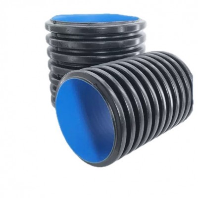 PE双壁波纹管厂家现货大口径排水管农村改造用排水管PE双壁波纹管图5