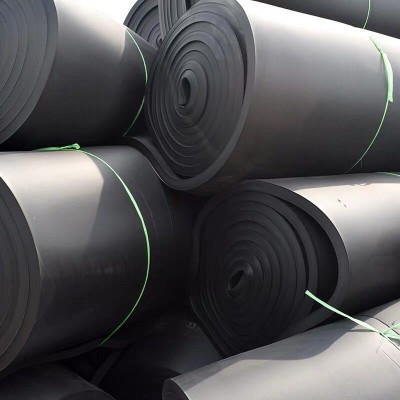 橡塑板铝箔保温板 橡塑板B2 橡塑板自粘 下水管道自粘保温棉图3