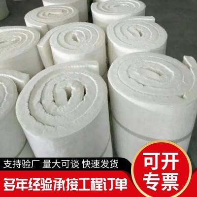 现货硅酸铝针刺毯憎火隔热棉 管道保温陶瓷纤维毡硅酸铝针刺毯图5
