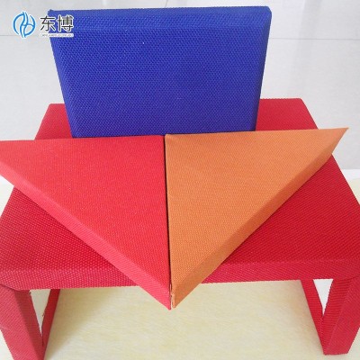 布艺玻璃棉吸音软包 墙面装饰电影院体育馆录音棚阻燃隔音板图3