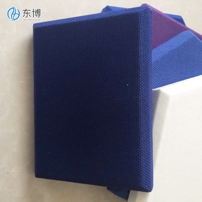 布艺玻璃棉吸音软包 墙面装饰电影院体育馆录音棚阻燃隔音板图2