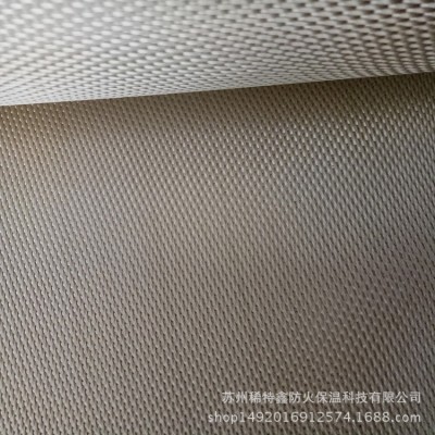 厂家耐高温隔热防护铝箔芳纶面料 阻燃防火全棉铝箔特种服装布图5