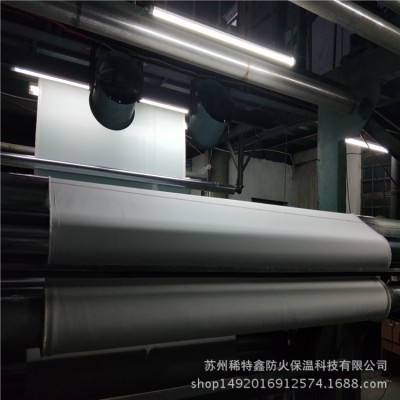 户外BBQ烧烤防火垫 野营防火布铝箔灰烬垫 带反光条保护地板草坪图2