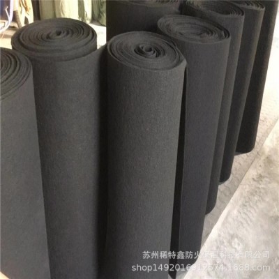 厂家供应碳纤维毡预氧丝防火阻燃针刺毡 耐高温棉毡 预氧丝毡图2