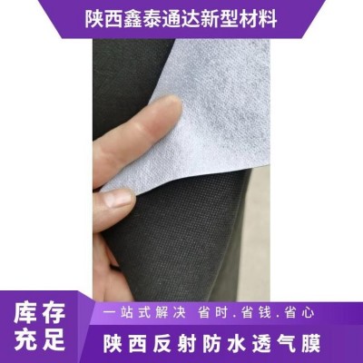 反射防水透气膜 芯材PC 层状 厚度0.3mm 强 A级别 表面凹凸型