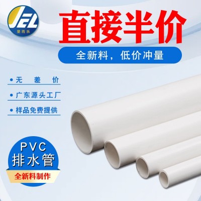 pvc排水管下水塑料管道排污管硬质排水管民用管家装管509 0pvc200