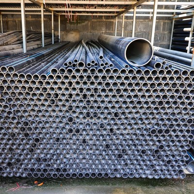 PE管 聚乙烯HDPE给水管现货饮用水管110HDPE黑色地埋灌溉供水管道图2