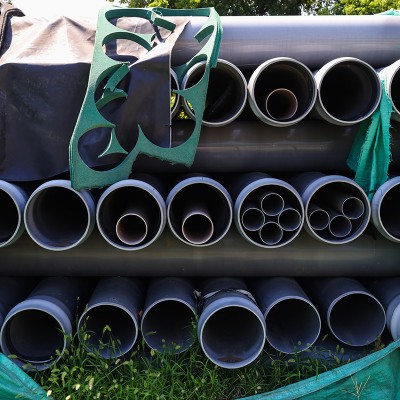 PVC排污管 UPVC化工管 灰色聚氯乙烯实壁排水管耐压厂家批发图4