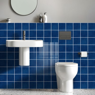 跨境SHEIN热销自粘墙贴防水防油厨房贴纸仿真瓷砖贴加厚源头工厂图4