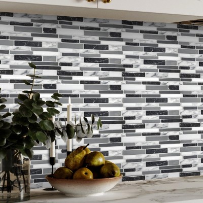 厨房防油贴3D水晶拼接水晶墙纸客厅卧室翻新贴自粘瓷砖贴贴纸跨境