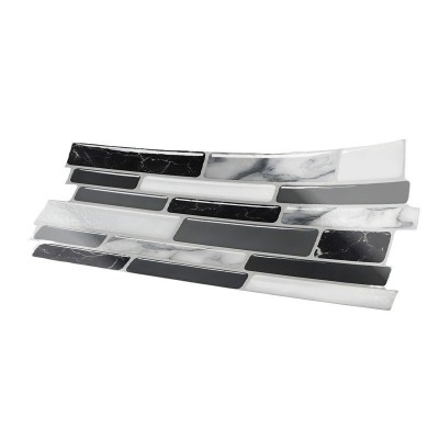 厨房防油贴3D水晶拼接水晶墙纸客厅卧室翻新贴自粘瓷砖贴贴纸跨境图5