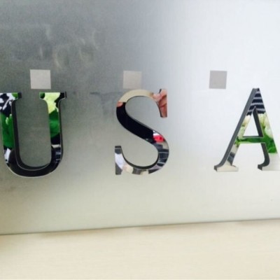 厂家直销卧室装饰3D立体墙贴时尚diy镜面英文字母组合镜面墙贴图4