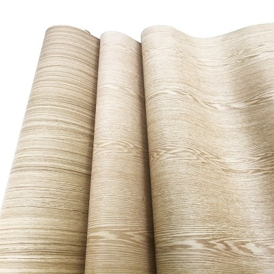 加厚波音软片木纹墙纸自粘批发电器展厅背景装饰环保 翻新家具贴图2