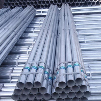 镀锌钢管批发 消防给水供水热镀锌钢管 蔬菜大棚镀锌管碳钢管图3