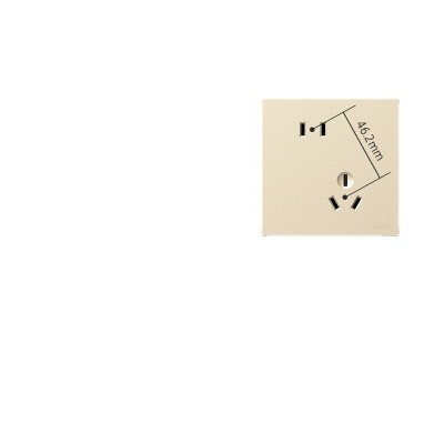 西蒙开关插座I6Air钢底板家用五孔一开USB空调插86型面板自锁防火