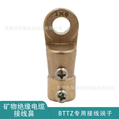 BTTZ矿物质绝缘电缆接线鼻 BTTYZ专用铜鼻子终端头铜线耳接线端子图4
