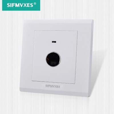 触控延时感应开关批发开关插座家装豪华款磷铜银点厂家直销86图4