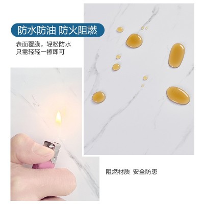 SXP大理石小尺寸地板贴墙贴地背景墙遮瑕装潢升级铝模防水防污图3