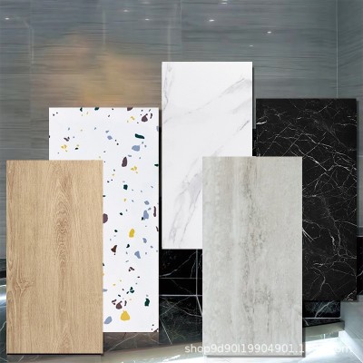 SXP大理石小尺寸地板贴墙贴地背景墙遮瑕装潢升级铝模防水防污图2