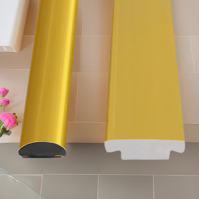 PVC自粘装饰美缝条随意裁剪防水防油金属质感客厅天花板工厂直销