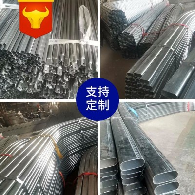 蔬菜大棚钢管骨架椭圆管钢架温室苗木种植连体连栋养殖方管图2