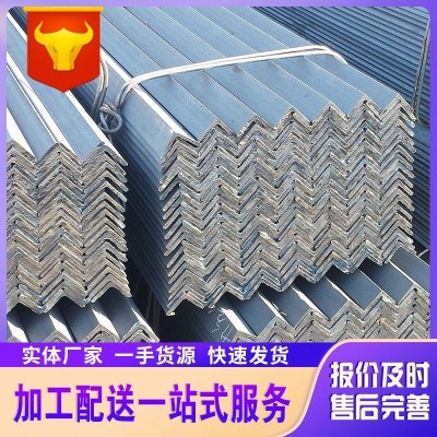 镀锌角钢带孔角铁6米三角铁镀锌钢等边角钢唐钢河钢角钢6米批发图4